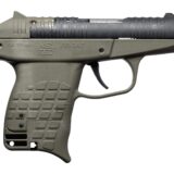 Kel-Tec PR3ATGRN PR-3AT Compact Frame 380 ACP 13+1 2.85" Black Rotating Barrel Shroud, Green Polymer Frame