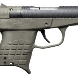 Kel-Tec PR3ATGRN10 PR-3AT Compact Frame 380 ACP 10+1 2.85" Black Rotating Barrel Shroud, Green Polymer Frame