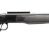 CVA CR4439XP Scout XP 35 Whelen 1rd 20" Matte Stainless Steel Threaded Barrel & Receiver w/Picatinny Rail, Graphite Black Adjustable Synthetic Stock