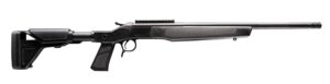 CVA CR4441XP Scout XP 400 Legend 1rd 20" Matte Stainless Steel Threaded Barrel & Receiver w/Picatinny Rail, Graphite Black Adjustable Synthetic Stock