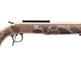 CVA CR4434DC Cascade Takedown 223 Rem 1rd 20" Flat Dark Earth Cerakote Stainless Steel Threaded Barrel & Receiver w/Picatinny Rail, Duck Camo Synthetic Stock