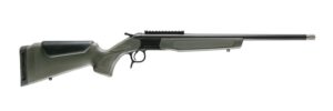 CVA CR4919 Scout Spur 28 Gauge 1rd Blued Steel Receiver Picatinny Rail Receiver OD Green Synthetic Stock