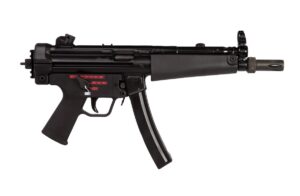 Century Arms HG6034NN AP5 Navy 9mm Luger 30+1 8.50" Manganese Phosphate Threaded Barrel, Black Lacquer Over Manganese Phosphate Steel Stamped Receiver, Picatinny Rear Cap, Black Navy Style Grip