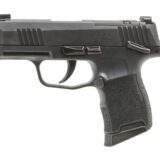 Sig Sauer 365X-9-BXR3P-MS-MA P365X *MA Compliant Micro-Compact Frame 9mm Luger 10+1 3.10" Black Nitron Stainless Steel Barrel & Optic Ready/Serrated Slide, Black Stainless Steel Frame w/Accessory Rail