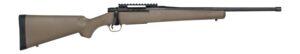 Mossberg 28252 Patriot Predator 450 Bushmaster 4+1 20" Matte Blued Fluted Threaded Barrel, Receiver w/ Picatinny Rail, Flat Dark Earth Fixed Synthetic Stock