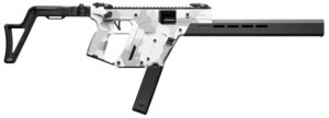 Kriss USA KV103CAD00 Vector CRB Gen3 10mm Auto 33+1 16" Black Nitride Threaded Barrel, Arctic Delta Cerakote Receiver w/Picatinny Rail, M-LOK Handguard, Adjustable Folding Black Stock, White Polymer G