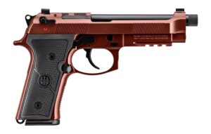 Beretta USA JS92M9A4GCLA15 M9A4 Overlanding Full Size Frame 9mm Luger 15+1 5.10" Black Threaded Barrel, Clay Cerakote Steel Optic Ready/Serrated Slide, Clay Cerakote Aluminum Frame w/Beavertail & Pica