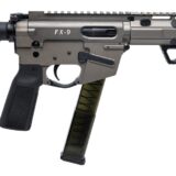 Freedom Ordance FX9P8E-FDE FX9P Elite 9mm Luger 8" Black Nitride Threaded Barrel, Flat Dark Earth Anodized Aluminum Receiver w/Picatinny Rail, M-LOK Handguard, Black Polymer SB Tactical SBA5 Brace, Bl