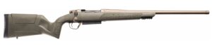 Christensen Arms 801-15001-01 Evoke  243 Win 4+1 20" Burnt Bronze Cerakote Threaded Barrel, Burnt Bronze Cerakote Drilled & Tapped Receiver, Picatinny Rail Forend, OD Green Fixed Synthetic Stock