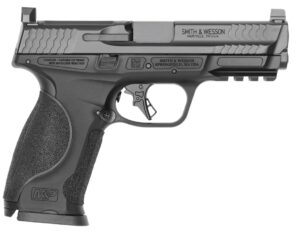 Smith & Wesson 14792 M&P9 M2.0 Metal Full Size 9mm Luger 17+1 4.25" Black Armornite Stainless Steel Barrel & Optic Cut/Serrated Slide, Black Anodized Aluminum Frame w/Picatinny Rail, Interchangeable P