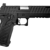 Live Free Armory HG8640-N Apollo 11 V2 Full Size Frame 9mm Luger 18+1 4.90" Stainless Barrel, Black Cerakote Steel Optic Cut/Serrated Slide, Black Cerakote Steel Frame w/Beavertail & Picatinny Rail, B