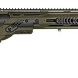 Cadex Inc CDX50DUAL5029BR40I2J5N CDX-50 Tremor 50 BMG 5+1 29" Black DLC Match Grade Threaded Barrel, Black DLC Aluminum Receiver w/Picatinny Rail, Adjustable Folding OD Green Stock, Black Polymer Grip