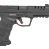 Sarsilmaz SAR9SOCOMBL10 SAR9 SOCOM Full Size 9mm Luger 10+1 5.10" Black Threaded Barrel, Black Steel Optic Cut/Serrated Slide, Black Polymer Frame w/Picatinny Rail, Interchangeable Backstrap Grip, RMS