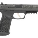 Sig Sauer 365XF9BFOMS P365 Fuse Compact 9mm Luger 17+1 4.30" Black DLC Barrel, Black Nitron Stainless Steel Optic Ready/Serrated Slide, Black Stainless Steel Frame w/Picatinny Rail, Black LXG Grip
