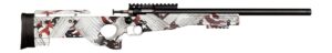 Crickett KSA2150-AMD Precision Ammendment 22 LR 1rd 16.10" Blued Threaded Bull Barrel, Blued Receiver w/Crickettinny Rail, Red/White 2nd Amendment Writing Fixed Synthetic Stock