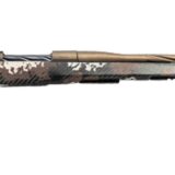 Fierce Firearms  Twisted Rage LR Full Size 300 PRC 3+1 20" Smoked Bronze Cerakote Match Grade/Spiral Threaded Stainless Steel Barrel, Drilled & Tapped Receiver, Desert Shadow Camo Push Button Adj Comb
