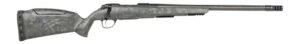 Fierce Firearms  CT Rage LR Full Size 22 Creedmoor 4+1 20" Carbon Fiber Match Grade Threaded Barrel, Black Cerakote Titanium Drilled & Tapped Receiver, Picatinny Rail Forend, Carbon Matrix Push Button