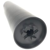 Fuqua Precision Machining DACH30TIBLK Dirty Dachshund 30Cal 1.60" Black Titanium 1.375"x24