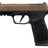 Sig Sauer 365XCA9FBZXR3 P365 XMacro Compact 9mm Luger 17+1 3.70"  Bronze Cerakote w/Freedom Engraving Stainless Steel Optic Ready/Serrated Slide, Black Stainless Steel Frame w/Beavertail & Picatinny R