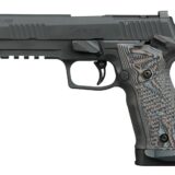 Sig Sauer 226X59XTMSAO P226 XFive Extreme Full Size 9mm Luger 10+1 5" Bull Barrel, Black Nitron Stainless Steel Optic Ready/Serrated Slide & Frame w/Beavertail & Picatinny Rail, Custom Hogue G10 Piran