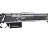 Bergara Rifles B14S7514 B-14 Crest 22 Creedmoor 5+1 20" Sniper Gray Cerakote Fluted Threaded Barrel & Steel Drilled & Tapped Receiver, Fixed Carbon Fiber w/Black & Gray Sponge Accents Stock, Right Han