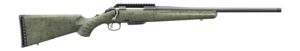 Glenfield 52008 Model A  Full Size 223 Rem 5+1 20" Matte Black Threaded Barrel, Matte Black Alloy Steel Receiver w/Picatinny Rail, Moss Green Splatter Fixed Synthetic Stock, Right Hand