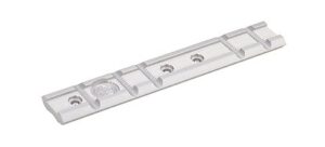 Ruger 90224 Scope Base Adapter Silver Aluminum Fits Ruger Mark II/III/Mark IV/22/45 Weaver Mount