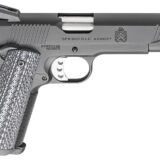 Springfield Armory PC9108LCA18 1911 TRP *CA Compliant 45 ACP 7+1, 5" Match Grade Stainless Steel Barrel, Black Cerakote Serrated Carbon Steel Slide &^ Frame w/Beavertail, Black G10 Grip