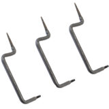 Stealth Cam STCTS3PK Tree Screw Mounts Compatible With 1/4"-20 thread adapter Black 3 Per Pkg