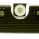 TruGlo TG231H1W Tritium Pro  Black | Green Tritium White Outline Front Sight Green Tritium Rear Sight
