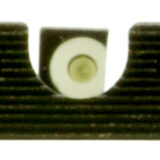 TruGlo TG231X1W Tritium Pro  Black | Green Tritium White Outline Front Sight Green Tritium Rear Sight