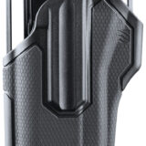 Blackhawk 419000BBL Omnivore OWB Black Plastic Belt Slide Fits Most Semi-Autos, Left Hand