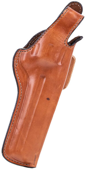 Bianchi 10301 5BHL Thumbsnap OWB 01 Tan Leather Belt Loop Fits S&W J Frame/Taurus 85/Charter Arms Undercover 2" Barrel Right Hand