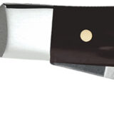 Case 00081 Stockman Small 2"/1.5"/1.49" Folding Clip/Sheepfoot/Pen Plain As-Ground Stainless Steel Blade/ Brown Jigged Synthetic Handle