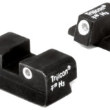 Trijicon 600465 Bright & Tough Night Sights Green/Tritium White Outline Front Sight-Green/Tritium White Outline Rear Sight Sig Sauer .40 S&W/.45 ACP #6 Front/#8 Rear