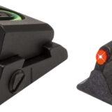 TruGlo TG961M Slug Gun Series Black | Red Fiber Optic Front Sight Green Fiber Optic Rear