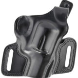 Galco SIL212B Silhouette OWB Black Leather, Fits 1911/3-5" Barrel, Belt Slide Mount, Right Hand