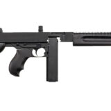 Thompson T1C 1927A-1 Commando Carbine 45 ACP Caliber with 16.50" Barrel, 20+1 Capacity (Stick), Black Parkerized Metal Finish, Black Fixed Stock Right Hand Includes Black Nylon Sling