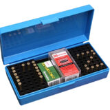 MTM Case-Gard SB20020 SB-200  Multi-Caliber Rimfire Rifles Blue Polypropylene 100-250rd