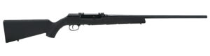Savage Arms 47200 A22 Target Sporter Full Size 22 LR 10+1 22" High Luster Button Rifled Barrel, High Luster Drilled & Tapped Carbon Steel Receiver, Matte Black Fixed Synthetic Stock, Right Hand