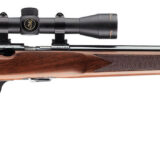 Browning 025176202 T-Bolt Target/Varmint 22 LR 10+1 22" Heavy Target Barrel, Polished Blued Steel Receiver, Satin Walnut Stock With Monte Carlo Comb, Optics Ready, Scope NOT Included