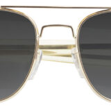Humvee Adventure Gear HMV52BGOLD Sunglasses Adult Gray Lens MIL-PRF-31013 Gold Frame