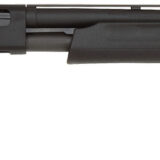 Mossberg 56436 500 All Purpose Full Size 20 Gauge Pump 3" 5+1 26" Matte Blued Vent Rib Barrel, Matte Blued Integral Scope Mount Steel Receiver, Fixed Black Synthetic Stock, Right Hand, Accu-Set Chokes