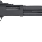 Mossberg 51663 590A1 12 Gauge Pump 3" 8+1 20" Black Parkerized Heavy-Walled Barrel, Black Parkerized Drilled & Tapped Receiver, Black Fixed Synthetic Stock