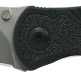 Kershaw 1670S30V Blur  3.40" Folding Drop Point w/Recurve Plain Stonewashed Powder Coated CPM S30V SS Blade Black Anodized Aluminum Handle Includes Pocket Clip