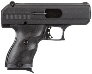 Hi-Point 9NYLOC C9  9mm Luger 8+1 3.50" Black Steel Barrel, Black Powder Coated Serrated Slide, Frame & Polymer Grips, Nylon Holster