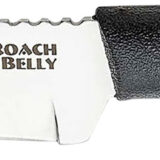 Cold Steel 20RBC Roach Belly 4.50" Fixed Serrated 4116 Stainless Steel Blade/Black Polypropylene Handle