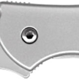 Kershaw 1660ST Leek  3" Folding Drop Point Part Serrated Bead Blasted 14C28N Steel Blade Bead Blasted 410 Stainless Steel Handle Includes Pocket Clip