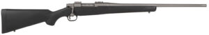 Mossberg 28008 Patriot 6.5 Creedmoor 5+1 22" Fluted Barrel w/Recessed Match Crown, Cerakote Stainless Steel, Spiral-Fluted Bolt, Synthetic Stock, Drop Box Magazine, Adjustable LBA Trigger