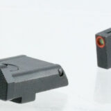 TruGlo TG13GLAPC TFX Pro Orange Fiber Optic, Tritium Front/ Black Rear/Black Nitride Fortress Frame/Compatible w/Most Glock Except Single Stack & MOS, Front Post/Rear Dovetail Mount